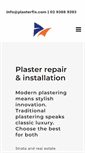 Mobile Screenshot of plasterfix.com